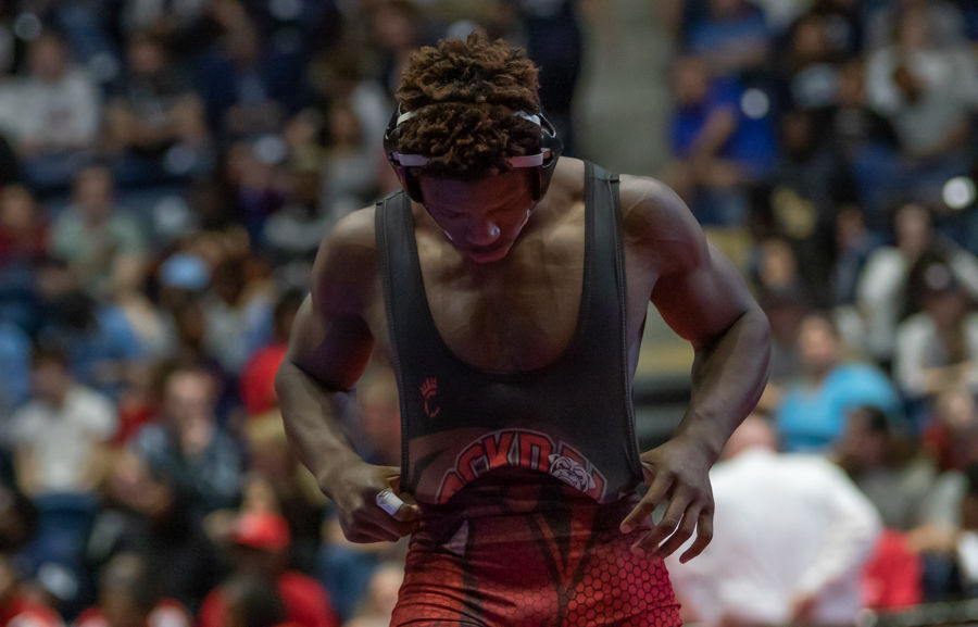 Rockdale County’s Anderson stunned in 170-pound finals at wrestling state tradtionals